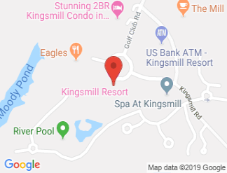 map of Kingsmill Resort