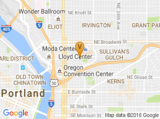 map of Double Tree Hotel