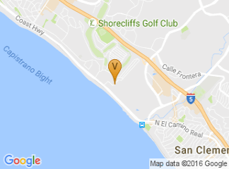map of Downtown San Clemente