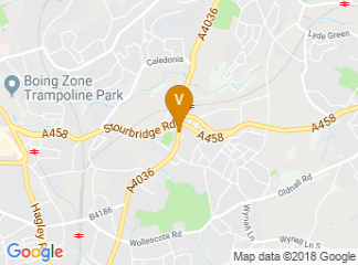 map of Georgina Scott Bridal