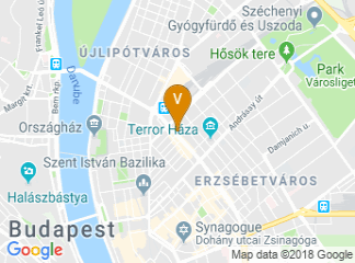 map of Radisson Blu Beke Hotel, Budapest
