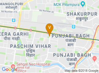 map of Bharati Vidyapeeth's Institute of Computer Applications & Management