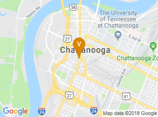 map of The Chattanoogan