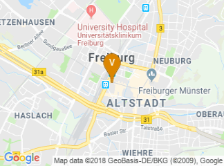 map of Freiburg Concert Hall