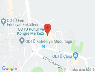 map of Cultural and Convention Centre of METU