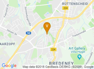 map of Friends and supporters of the Grashof Gymnasium Essen-Bredeney e.V.