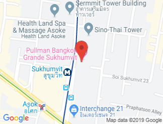 map of Hotel Pullman Bangkok Grande Sukhumvit