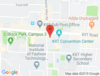 map of KIIT University Bhubaneswar