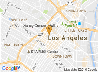 map of Los Angeles Central Library