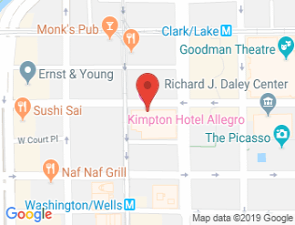 map of Kimpton Hotel Allegro