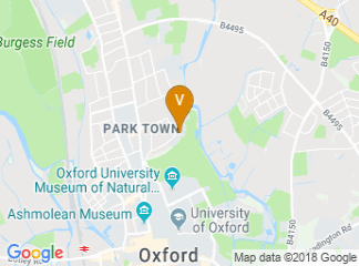 map of Lady Margaret Hall