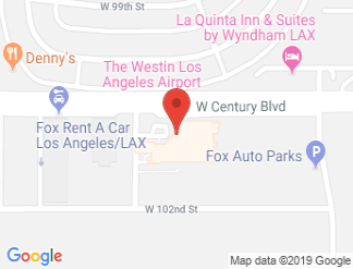 map of The Westin Los Angeles Airport
