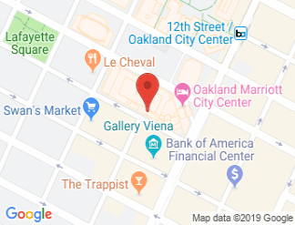 map of Oakland Convention Center