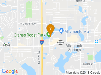 map of Cranes Roost Park