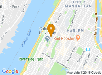 map of Teachers College Columbia University