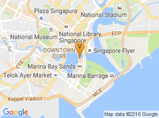 map of Marina Bay Sands Convention Center