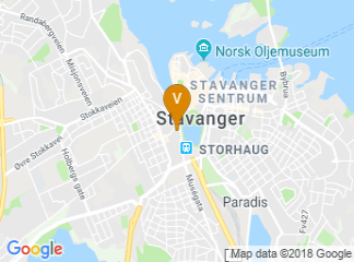 map of Radisson Blu Atlantic Hotel, Stavanger