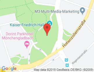 map of Kaiser-Friedrich-Halle