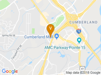 map of Hyatt Place Atlanta/Cobb Galleria