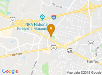 map of Comfort Inn University Center