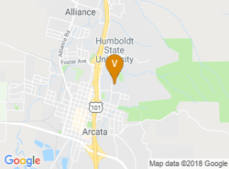 map of Humboldt State University