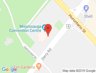 map of Mississauga Convention Centre