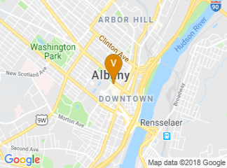 map of Renaissance Albany Hotel