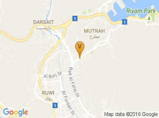 map of Grand Millennium Muscat