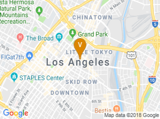 map of DoubleTree by Hilton Hotel Los Angeles Downtown