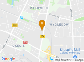 map of Hotel Novotel Warszawa Airport