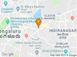 map of Taj MG Road, Bengaluru, India