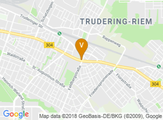 map of Kulturzentrum Trudering