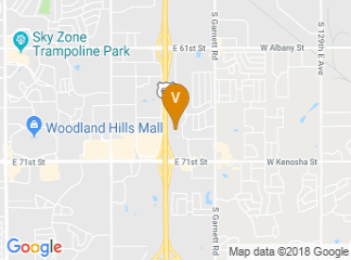 map of Renaissance Tulsa Hotel & Convention Center