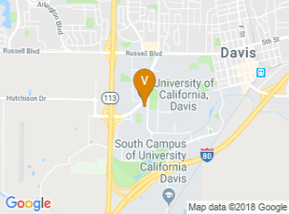 map of University of California, Davis