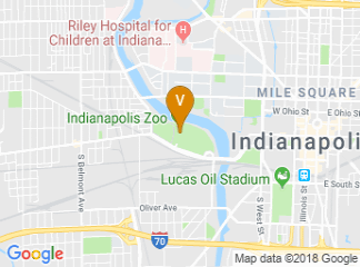 map of Indianapolis Zoo