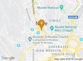 map of Palais Nikaia