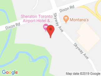 map of Sheraton Toronto Airport Hotel & Conference Centre