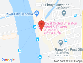 map of Royal Orchid Sheraton Hotel & Towers