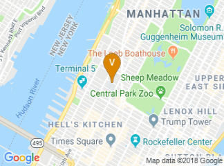map of Fordham University School of Law