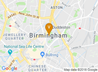 map of Birmingham South and City College