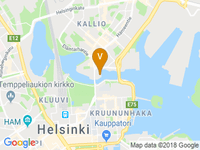 map of Hilton Helsinki Strand