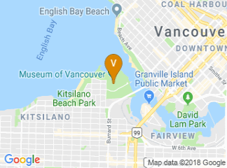 map of Museum of Vancouver