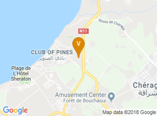 map of international Conference Center (CiCA)