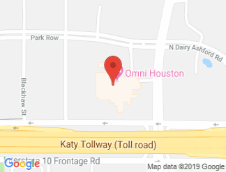 map of Omni Houston Hotel at Westside