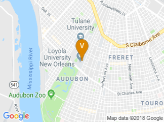 map of Loyola University New Orleans
