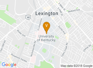 map of University of Kentucky