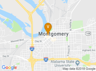 map of Renaissance Montgomery Hotel & Spa at the Convention Center