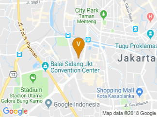 map of InterContinental Jakarta Midplaza