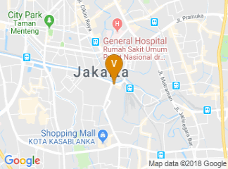 map of JW Marriott Hotel Jakarta