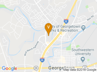 map of Sheraton Georgetown Texas Hotel & Conference Center